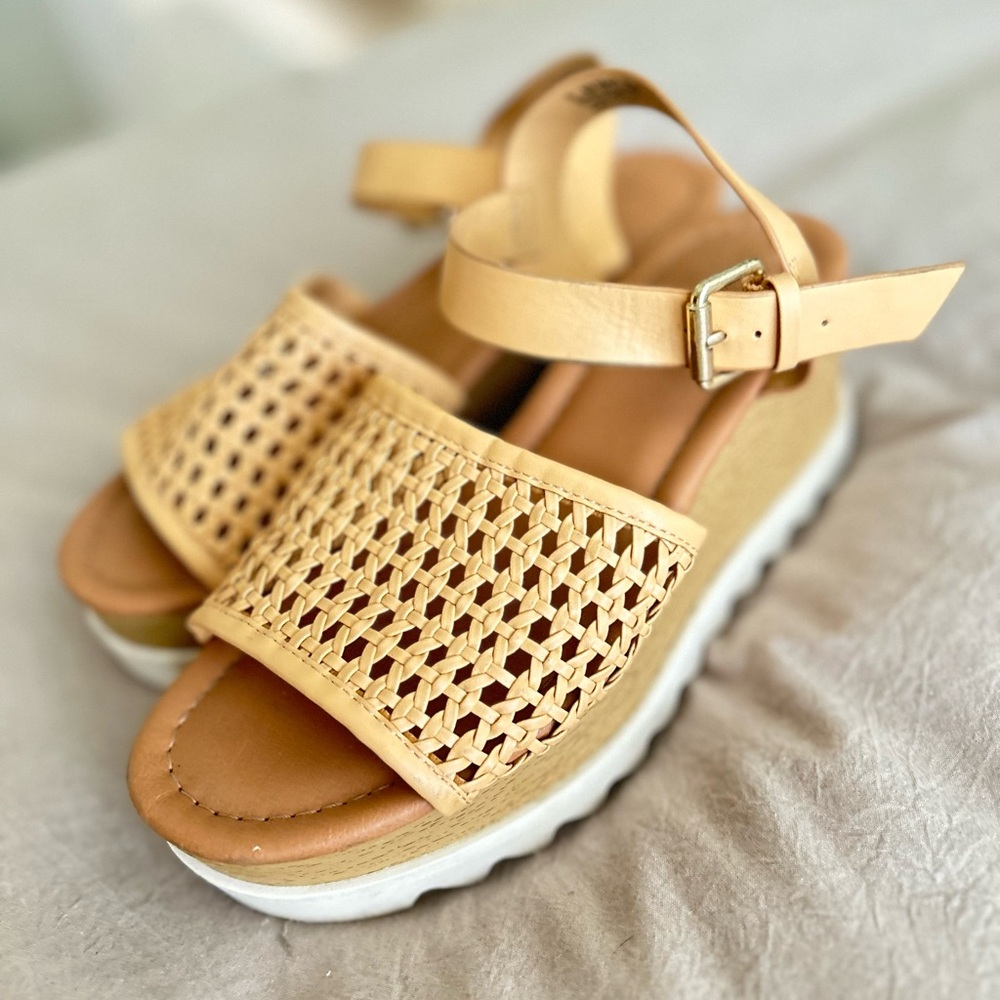 Platform Sandals - size 6, lightly used